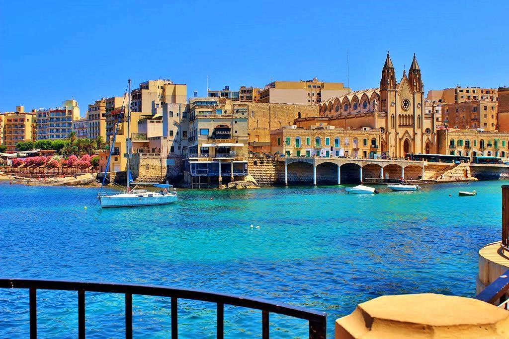 Marvellous Apartment In Tigne Point Sliema Esterno foto